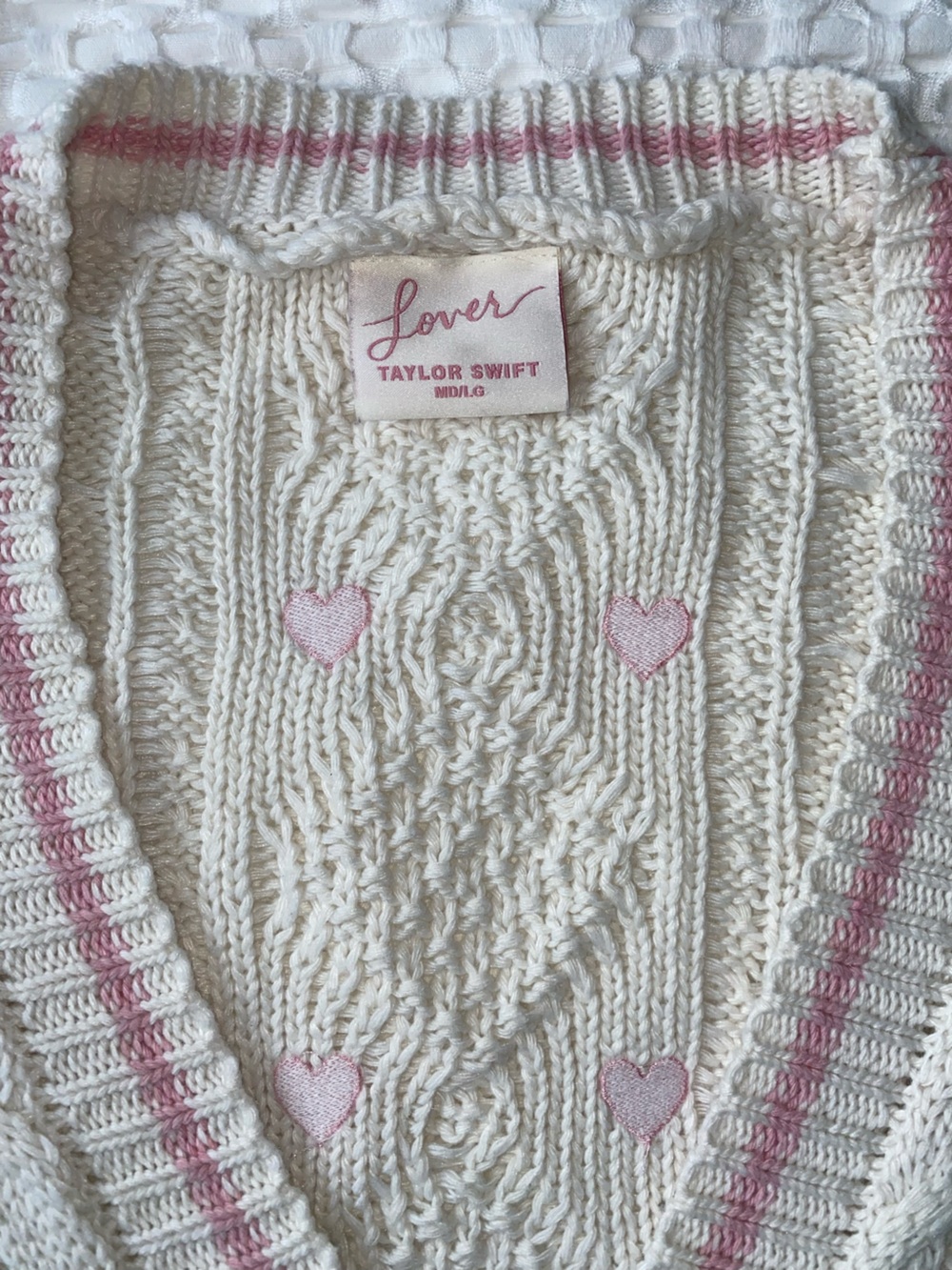 Taylor Swift Lover Cardigan Size Medium/Large